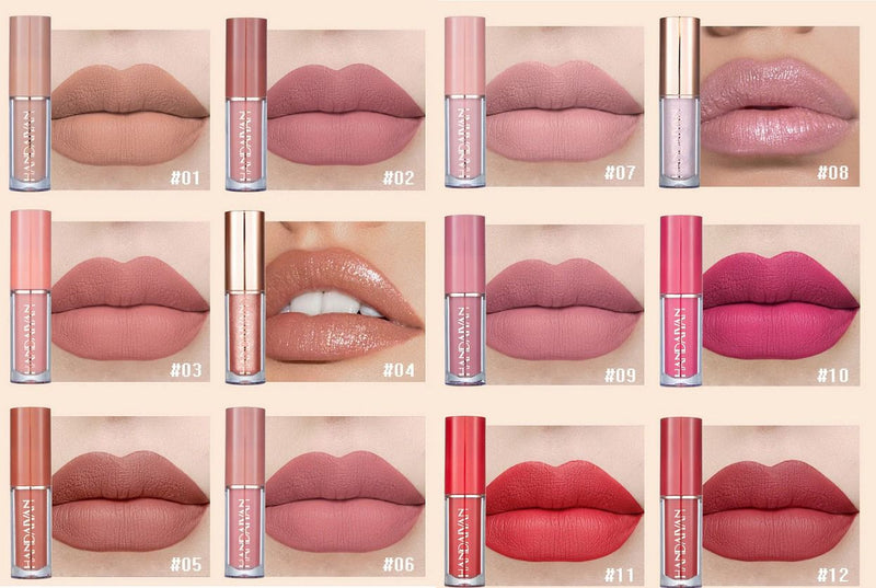 PAGA 6 LLEVA 12 - Kit 12 Tonos Perfectos Lápiz Labial